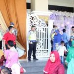 Polres Bangkalan Bubarkan Resepsi Pernikahan