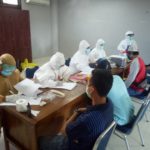 Satu Positif Covid-19, 42 Pedagang Test  Swab, 10  Diisolasi