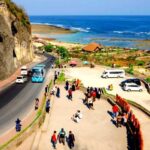 Turis Serbu Pantai Melasti - Pandawa,  Water Sport di Tanjung Benoa Sepi