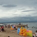 Jelang Senja di Pantai Segara Ayu Sanur