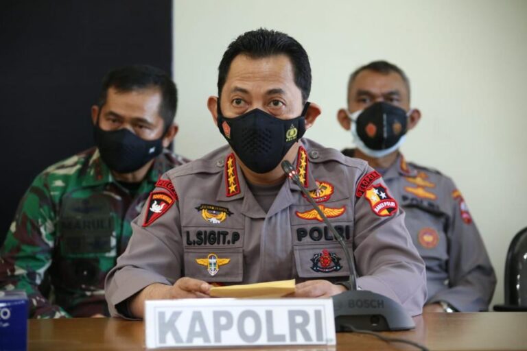 Kapolri Listyo Sigit Prabowo.