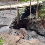 Lambat Diperbaiki Pemkab, Banjir Bandang Hancurkan Jembatan di Tegalalang