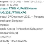 Eksepsi Tergugat dan Tergugat Intervensi Ditolak, Majelis Hakim PTUN Kupang Kabulkan Gugatan Keuskup...