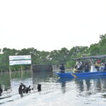 Bersih Sampah di Mangrove dan Estuari Dam