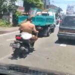 Video Viral Polisi Telanjang Naik Motor, Begini Faktanya