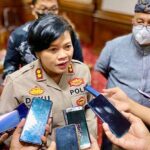 Kapolres Kawasan Bandara Ngurah Rai Bali, AKBP Ida Ayu Wikarniti bertemu sejumlah pejabat di Badung mohon bantuan Sarpras.