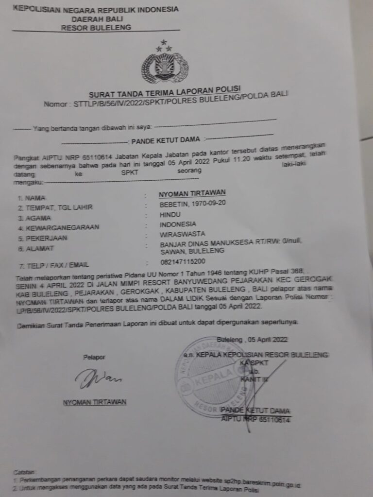 Polisi Didesak Tahan Bupati