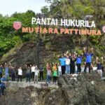 Pangdam XVI/Pattimura, Resmikan Fasilitas Wisata Pantai Hukurila Ambon