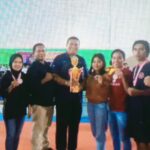 Lima Atlet Maluku Tengah mengikuti Kejuaraan Tournament Wushu Sanda Maluku, raih lima medali.