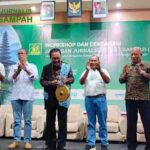 Wakil Gubernur Bali Tjokorda Oka Artha Ardhana Sukawati atau Cok Ace membuka workshop Jarinan Jurnalis Peduli sampah