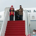 Wakil Presiden Ma'ruf Amin dan Wury Estu Handayani berangkat menuju Bali dari Bandara Internasional Halim Perdanakusuma