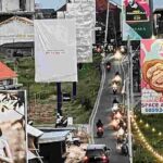 Papan billboard ukuran jumbo yang diminta dibongkar di sepanjang jalan shortcut Canggu-Tibubeneng.