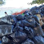 Penumpukan Sampah di Terminal Sampah Dermaga Gili Air