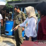 Salah satu sudut di Zona Pengolahan Sampah Mandiri Taman Pintar Yogyakarta, yaitu pengolahan sampah organik dengan metode komposter.