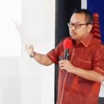 Kepala Perwakilan Bank Indonsia (KPwBI) Provinsi Bali, Trisno Nugroho dsaat M.