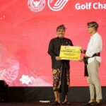 Menparekraf Sandiaga Salahuddin Uno saat buka acara Road to World Tourism Day 2022 di Nusa Dua Bali, Minggu malam (25/9/2022).