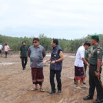 Bupati Jembrana meninjau likasi groundbreaking jalan tol gilimanuk-mengwi