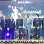 Mahfud MD saat menerima penghargaan Universitas Udayana Award, Jumat (30/9/2022).