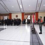 Apel gelar pasukan pengamanan Presiden di Aula Makorem.