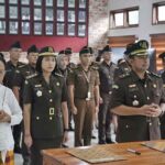 Sertijab dua Kepala Seksi di Kejari Denpasar.