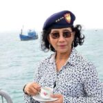 Menteri Kelautan dan Perikanan periode 2014-2019 Susi Pudjiastuti .