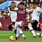 Aston Villa vs Manchester United, di Liga Premier Inggris. (Foto:AP Photo)