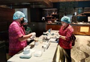 Pembentukan tim food safety Polda Bali, Selasa (8/11/2022).