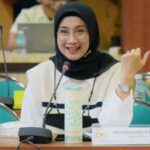 Anggota Badan Legislasi DPR RI Desy Ratnasari saat pertemuan dengan Gubernur Provinsi Aceh yang diwakili Asisten 1 Gubernur Aceh beserta jajaran Forkopimda Aceh.