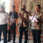 Kejati Bali gelar jumpa pers terkait penanganan dana SPI Unud. (Foto: M-008)