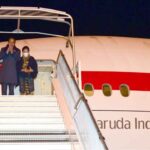 Usai menghadiri rangkaian acara KTT Peringatan 45 Tahun ASEAN-Uni Eropa, Presiden Joko Widodo dan Ibu Iriana beserta delegasi langsung menuju Bandara Abelag, Brussels untuk bertolak ke Tanah Air, Rabu malam, 14 Desember 2022.