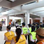 Suasana penutupan Posko Nataru Bandara Ngurah Rai