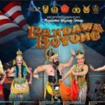 Tangkapan layar pagelaran Wayang Orang 'Pandawa Boyong'