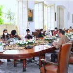 Presiden Joko Widodo menerima Komisi Nasional Anti Kekerasan Terhadap Perempuan (Komnas Perempuan) di Istana Kepresidenan Bogor, Kota Bogor, Provinsi Jawa Barat, Senin, 27 Februari 2023.