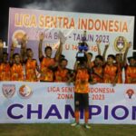 Padang Tegal FC berhasil meraih podium pertama dalam laga sepak bola Liga Sentra Indonesia (LSI) Zona Bali U-16 tahun 2023. (Foto: Istimewa)