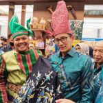 Menteri Pariwisata dan Ekonomi Kreatif/Kepala Badan Pariwisata dan Ekonomi Kreatif (Menparekraf/Kabaparekraf) Sandiaga Salahuddin Uno.