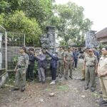 Pembongkaran Tower oleh tim yustisi Pemkab Badung