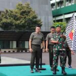 Mayjen Farid Makruf Berangkatkan Kontingen Pencak Silat Piala KASAD