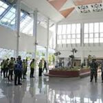 Ruangan tunggu Bandara Internasional Pattimura Ambon.