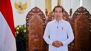 Presiden Joko Widodo mengucapkan Selamat Hari Buruh Internasional 2023 yang diperingati pada hari Senin, 1 Mei 2023, melalui video yang ditayangkan kanal Youtube Sekretariat Presiden.