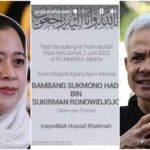 Ganjar Pranowo berduka atas meninggalnya ayah mertua Puan Maharani, Bambang Sukmonohadi.