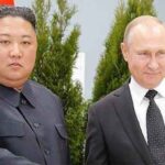 Pemimpin Korea Utara Kim Jong-un dan Presiden Rusia Vladimir