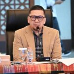 Ketua Komisi II DPR RI Ahmad Doli Kurnia saat memimpin Kunjungan Kerja Komisi II DPR RI ke Sumatera Utara, Senin (24/7/2023). (Foto: Parlementaria/Prima/Man)