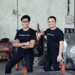 dari Kiri: MAKA Motors Founder & Chief Executive Officer Raditya Wibowo; MAKA Motors Co-Founder & Chief Technology Officer Arief Fadillah. (Foto: istimewa)