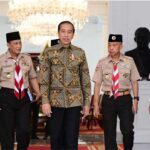 Presiden Jokowi Terima Kunjungan Kwarnas Gerakan Pramuka