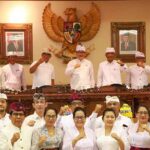 Rapat Paripurna ke-25 DPRD Bali, masa persidangan II tahun 2023 yang digelar di Ruang Sidang Utama DPRD Bali, Senin (3/7/2024). (Foto: Istimewa)