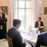 Presiden Joko Widodo menghadiri jamuan santap siang kenegaraan di Admiralty House, Sydney, pada Selasa (4/7/2023). (Foto: BPMI Setpres/Muchlis Jr)