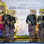 Grand Final Jegeg Bagus Jembrana tahun 2023 dilaksanakan di panggung terbuka Gedung Kesenian Ir. Soekarno, Sabtu malam (26/8).