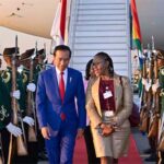 Presiden Jokowi Tiba di Johannesburg Afrika Selatan