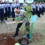 Polri Tanam Satu Juta Pohon secara Serentak dalam Rangka HUT RI ke 78 dan Hari Jadi Polwan Ke 75