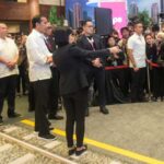 Presiden Jokowi Tinjau Pameran Hub Space di JCC